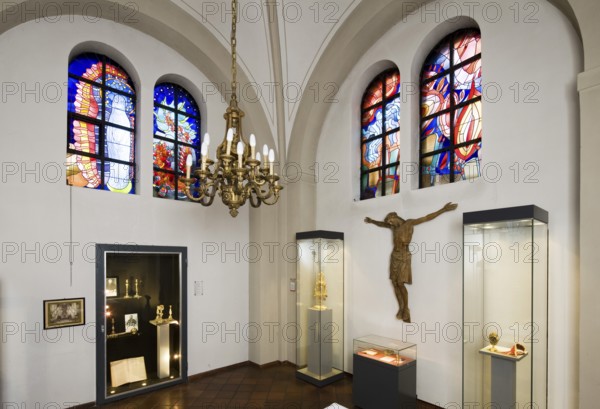 Schoenstatt chapel with treasure, St., Saint, Saint