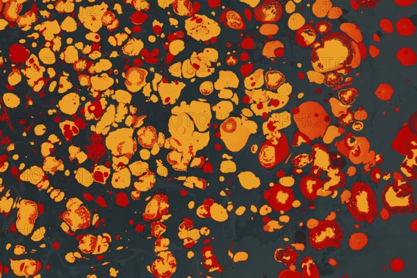 Abstract creative marble pattern texture. Traditional art of Ebru marbling