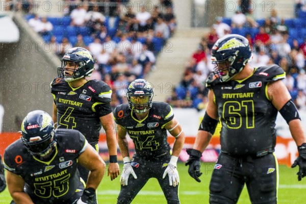 European League of Football, ELF/ Game:  Munich Ravens at Stuttgart Surge  on 26.May.  2024 ,in the  PreZero Arena , Sinsheim,  Germany.ero Arena , Sinsheim,  Germany.