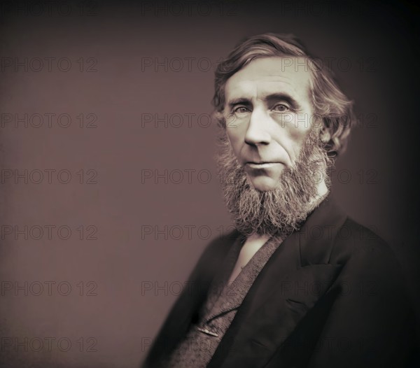 John Tyndall, 1820 –1893, Irish physicist and chemist, discoverer oft he greenhouse effect, digitally edited