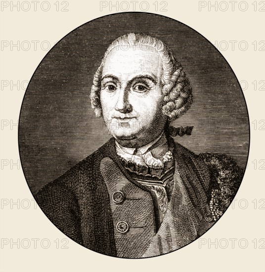 Curt Christoph Graf von Schwerin, 1684-1757, Prussian Field Marshal, General of Frederick II
