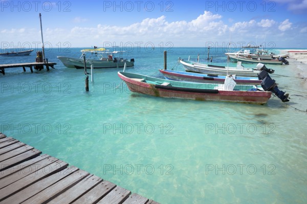 Isla Mujeres island Caribbean beach of Riviera Maya in Mexico