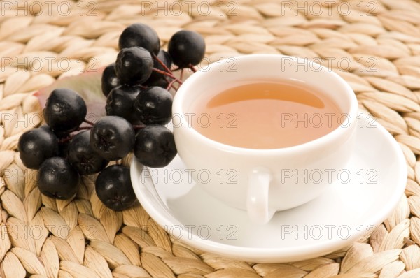 Black chokeberry tea, lodz