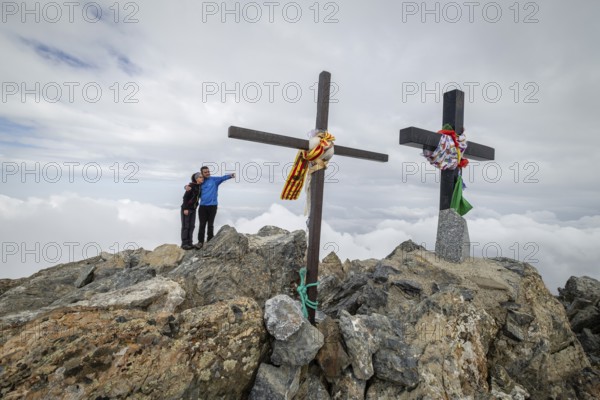 Cima del Mont Valier, 2838 mts, valle de Valier -Riberot-, Parque Natural Regional de los Pirineos de Ariège, cordillera de los Pirineos, Francia