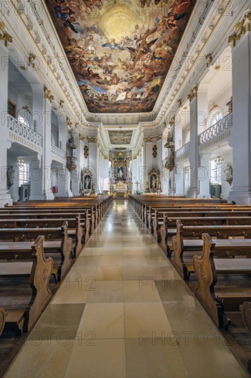 The Roman Catholic Church of St Verena, Bad Wurzach, Allgäu, Baden-Württemberg, Germany, Europe