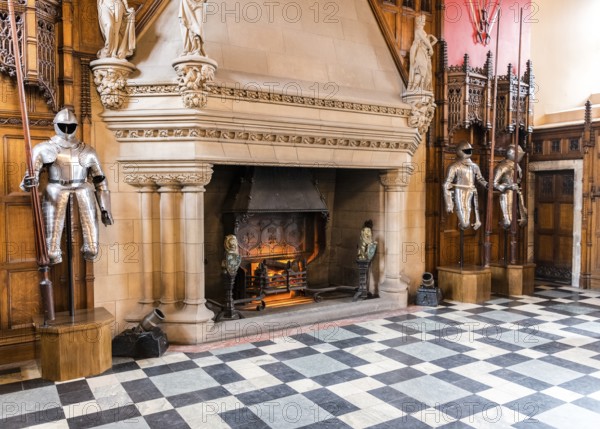 Fireplace, Great Hall, Edinburgh Castle
