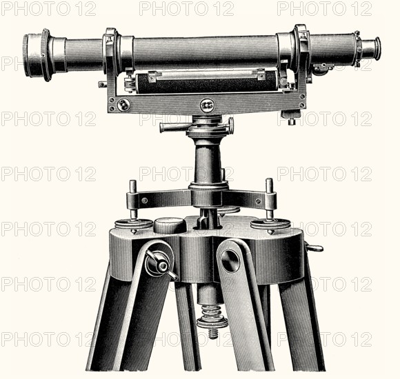 Leveling telescope, 19th century