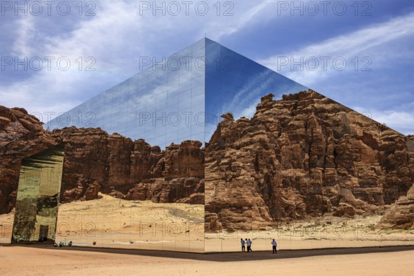 Maraya Concert Hall by the Gioforma architectural group, Al Ula, Kingdom of Saudi Arabia