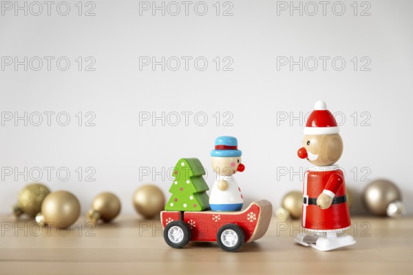 An image of Christmas decoration sweet funny toy figures