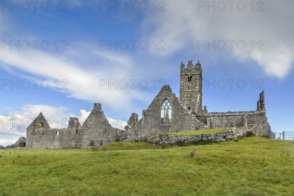 Ross Errilly Friary is a medieval Franciscan friary located about a mile to the northwest of Headford, County Galway, Ireland, Europe