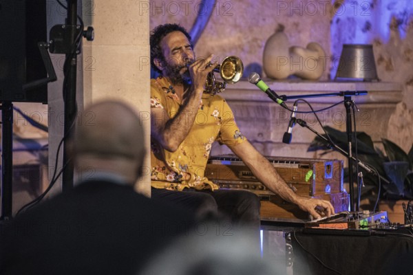 Amorante (Iban Urizar), Versud festival concert, Casa Del Poble, Santanyi, Majorca, Balearic Islands, Spain, Europe