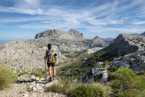 Escursion de los tres miles, Paraje natural de la Serra de Tramuntana, Mallorca, balearic islands, Spain, Europe