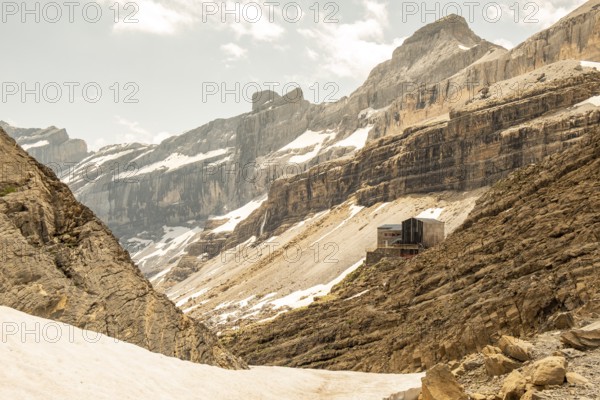 Sarradets refuge, French Pyrenees, France, Europe