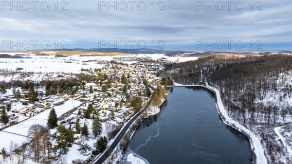 Aerial photograph Güntersberge Selketal Harz