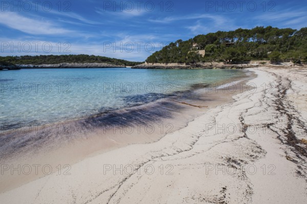 Cala de sa Font de n'Alis, Mondragó Natural Park, Santanyí municipal area, Majorca, Balearic Islands, Spain, Europe