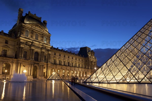 Louvre museum, Paris, Ile de France, France, Europe