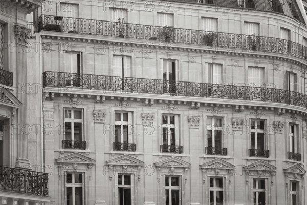 The distinct and unmistakable architecture that can be found in Paris, France, Europe