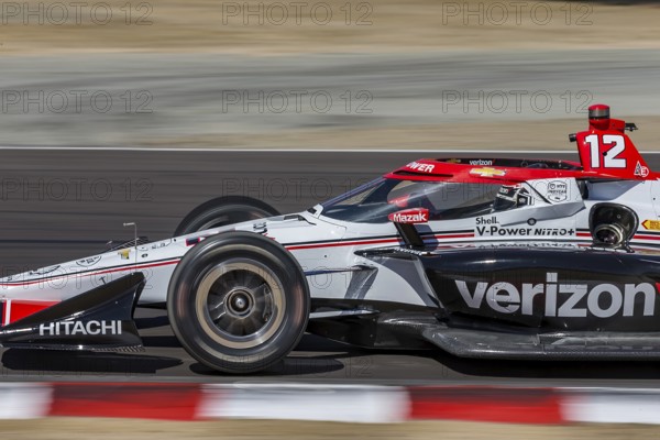 WILL POWER (12) of Toowoomba, Australia practices for the Firestone Grand Prix of Monterey at WeatherTech Raceway Laguna Seca in Salinas, CA