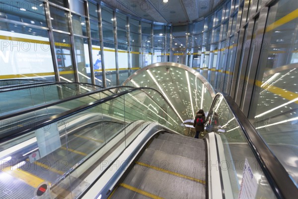 Metro line 2, Warsaw, Poland, Europe