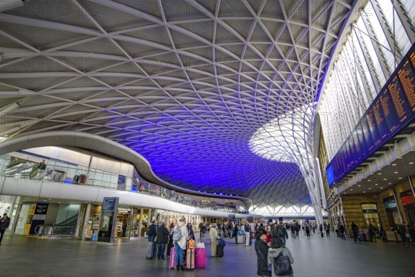 King's Cross railway station in London, United Kingdom, Europe