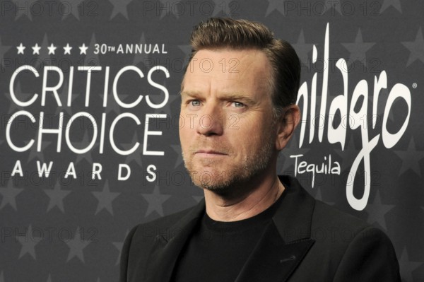 Ewan McGregor at the 30th Annual Critics Choice Awards held at the Barker Hangar in Satna Monica, USA on February 7, 2025, Santa Monica, California, USA, North America