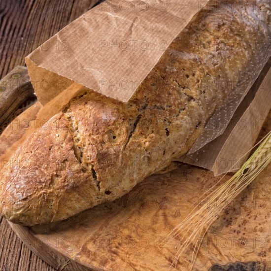 Homemade baguette