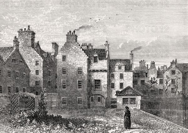 The Earl of Selkirk's House, Hyndford Close, Edinburgh, Scotland, 19th century