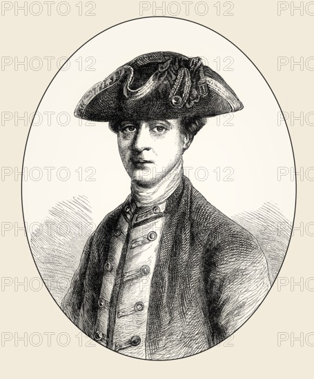 Admiral of the Fleet Richard Howe, 1st Earl Howe, 1726-1799, a British naval officer
