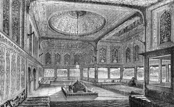 Decoration in the papal palace, 15th century