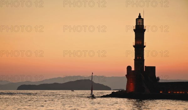 Sunset in Chania, Western Crete
