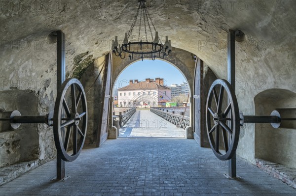 Inside the 4rd Gate of the Citadel Alba-Carolina in Alba Iulia, Romania, officially declared Capital of the Great Union of Romania, Europe