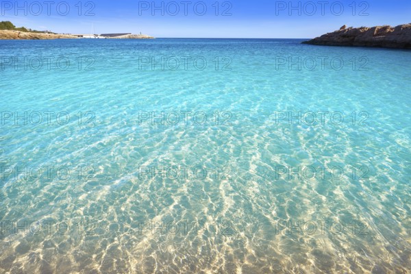 Ametlla de mar Cala Sant Jordi beach in Costa dorada of Tarragona Catalonia L'ametlla