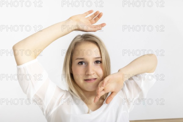 An image of a female dancer in action