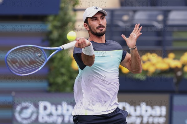 Hady Habib (LBN), Dubai Duty Free Tennis Championships, Dubai, U.A.E. Tennis - Dubai Tennis Championships 2025 - Dubai - ATP - Dubai Duty Free Tennis Stadium - United Arab Emirates - 2025