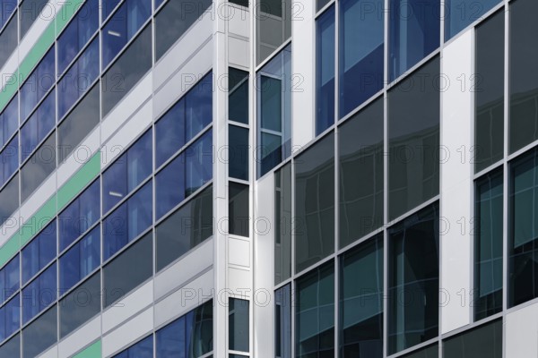 Architecture, modern building facade, Chateauguay, Province of Quebec, Canada, North America