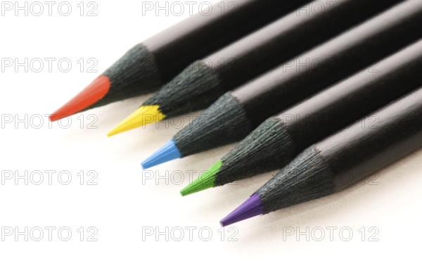 Collection of colorful pencils, poland