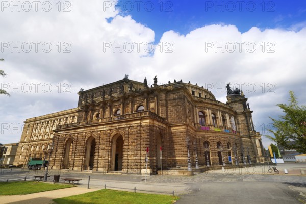 Dresden Semperoper opera theater in Germany