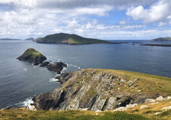 Dunmore Head at Slea Head Drive, one of Irelands most scenic routes, Dingle peninsula, Kerry, Ireland, Europe