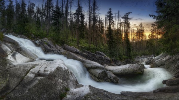 Beautiful Slovak unspoilt nature, a wonderful destination for vacation and relaxation