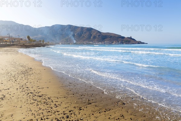 La Azohia beach Murcia in Mediterranean sea Spain
