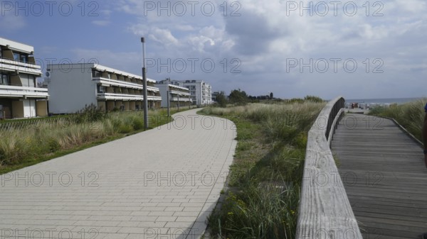 Baltic Sea promenade in Großenbrode
