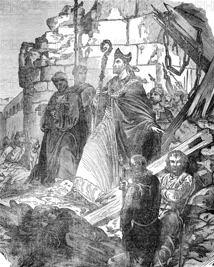 Augustine of Canterbury, 6th century, a Benedictine monk, the first Archbishop of Canterbury, Apostle to the English, founder of the English Church