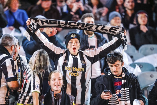 MELBOURNE, AUSTRALIA, MAY 22: Fans before Tottenham Hotspur play Newcastle United during the Global Football Week at The Melbourne Cricket Ground on May 22, 2024 in Melbourne, Australia, Oceania
