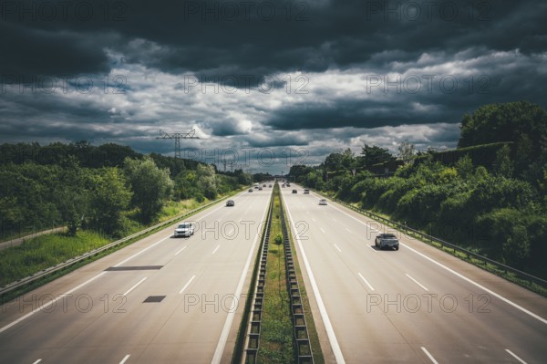 Motorway A10 Berliner Ring near Neuenhagen, Bollensdorf 1