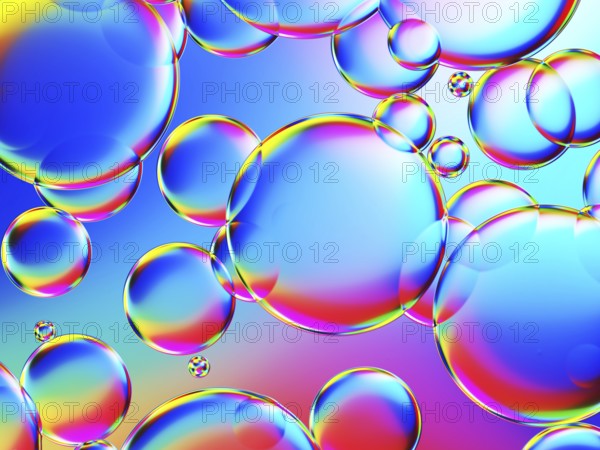 Illustration of some colorful bubbles background
