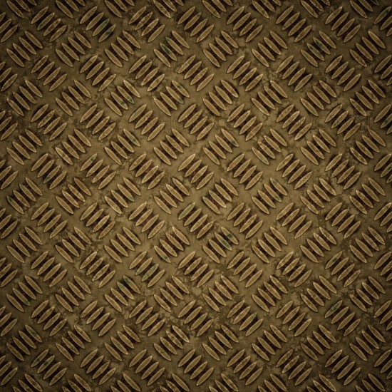 Illustration of a diamond metal plate texture