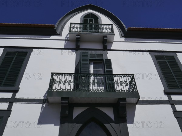 House facade in Funchal, Madeira