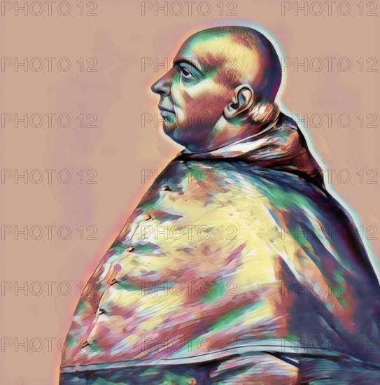 Pope Alexander VI, Alessandro VI, Alexandre VI, Alejandro VI, born Roderic Llançol i de Borja, c.?1431 – 1503, ruler of the Papal States from 1492 until his death in 1503, digitally edited