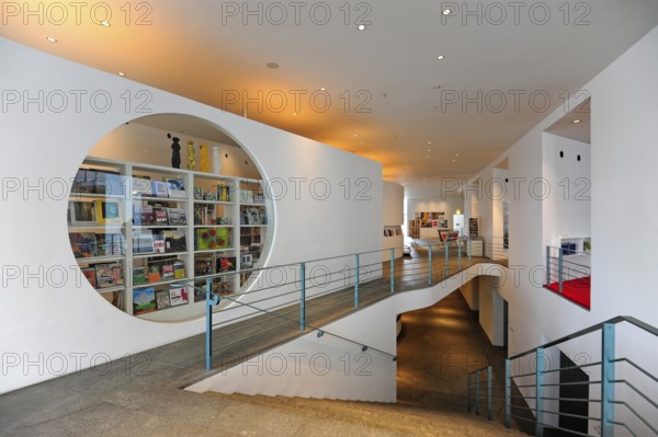 Entrance area at the art museum Bonn, Bonn, Rhineland, North Rhine-Westphalia, North Rhine-Westphalia, Germany, Europe