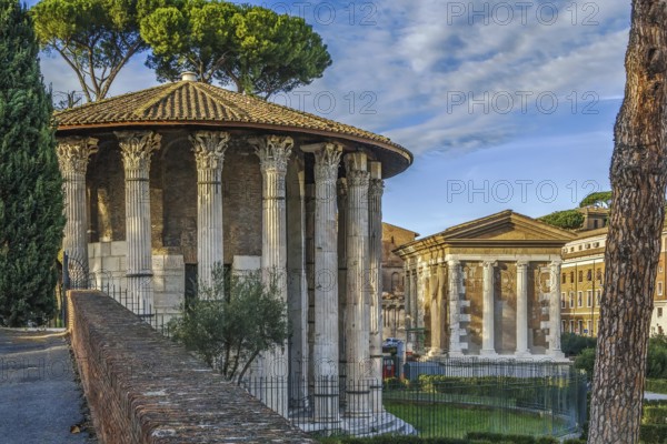 The Temple of Hercules Victor (Hercules the Winner) is an ancient edifice located in the area of the Forum Boarium close to the Tiber in Rome, Italy, Europe